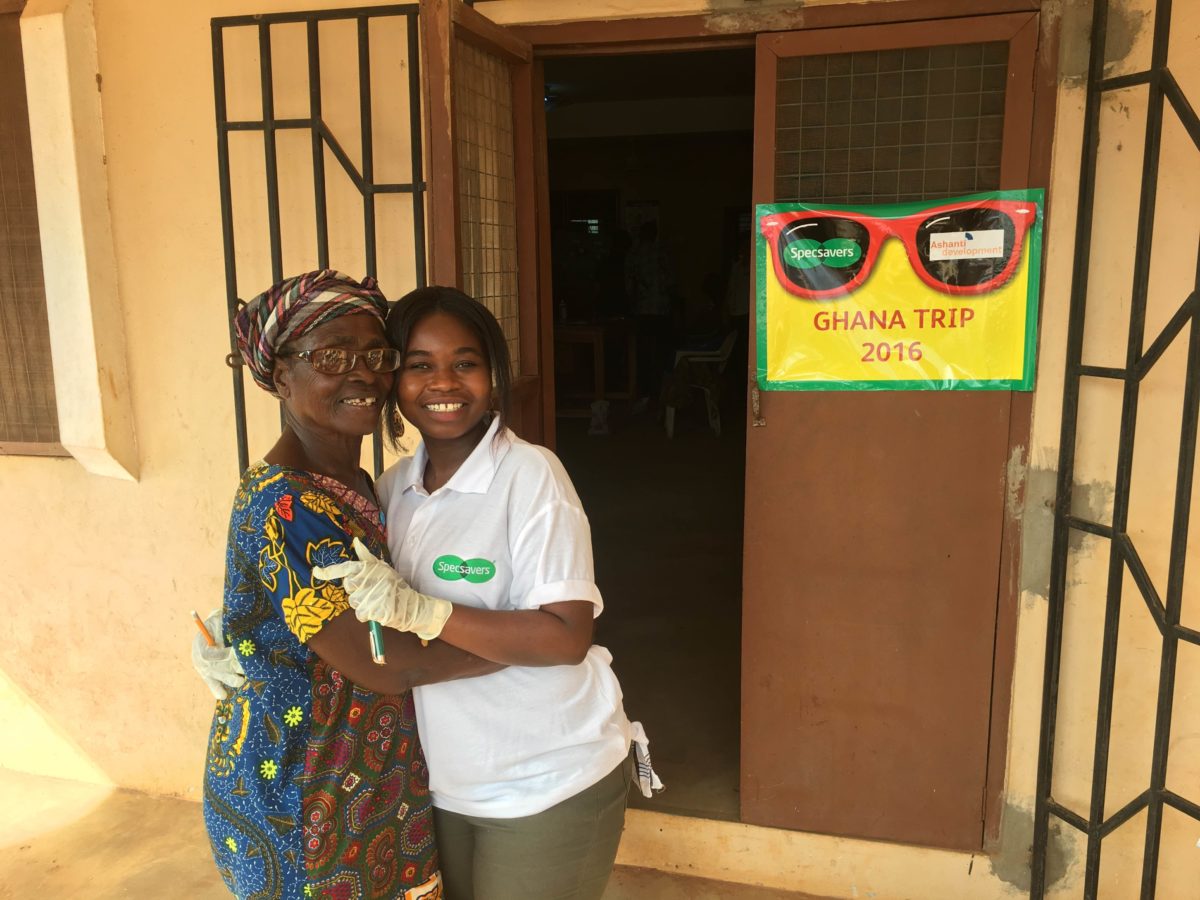 Dispensing to Ashanti people in Ghana Spectrum