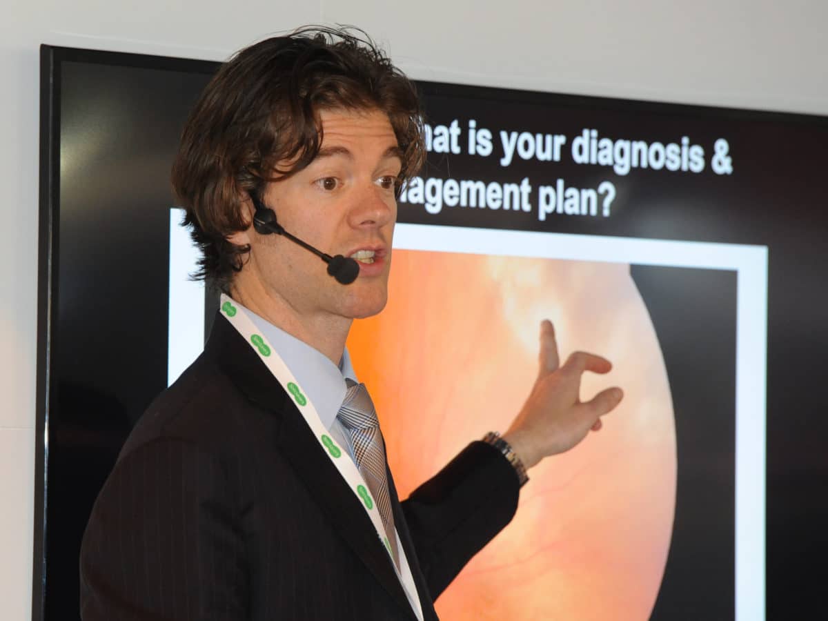 Adam Wannell optometrist will present at 100% Optical 2018