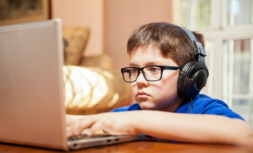 his case study discusses recommendations for bifocals with yoked prisms versus recommending reduced use of digital devices.